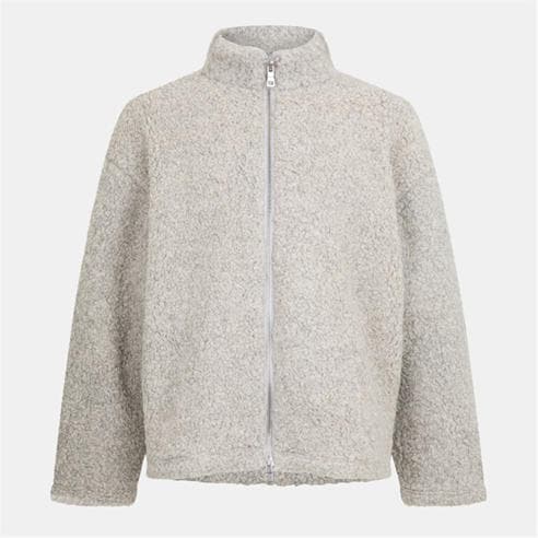 MKI MIYUKI ZOKU - Men's Wool Fleece Zipped Knitted Top