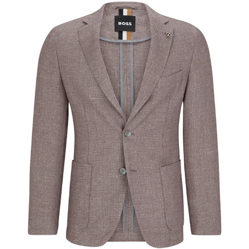 Boss - Men's Hanry Tailored Fit Formal Jacket