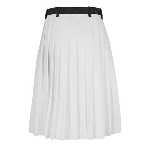 PRADA - Women's Pleat Midi Skirt