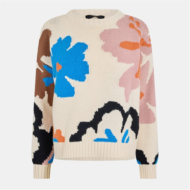 Weekend Max Mara Women's Multi Celebre Crew Neck Jumper