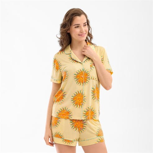 Chelsea Peers - Women's Short Sleeve Pyjama Set
