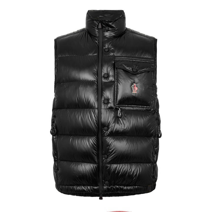 Moncler Men's Black Uychi Vest Sn61