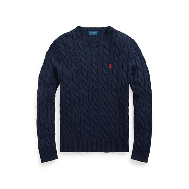 Hunter Navy - Polo Ralph Lauren - Cable Knit Jumper