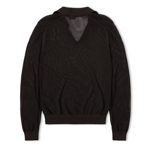 TOM FORD - Men's TF Mesh Long Sleeve Knitted Top