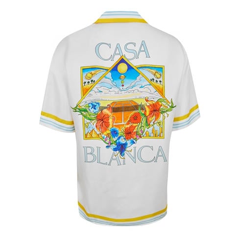 CASABLANCA - Men's Short Sleeve Bowling Shirt