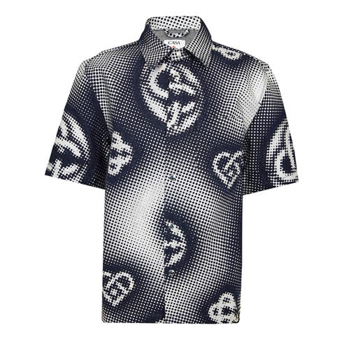 CASABLANCA - Men's Short Sleeve Bowling Shirt