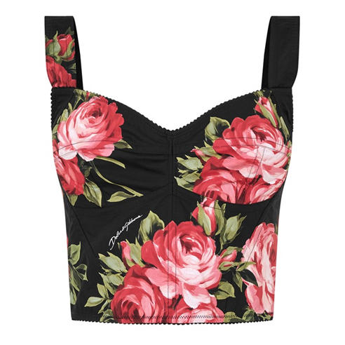 DOLCE AND GABBANA - DG Floral Cami Top Ld61