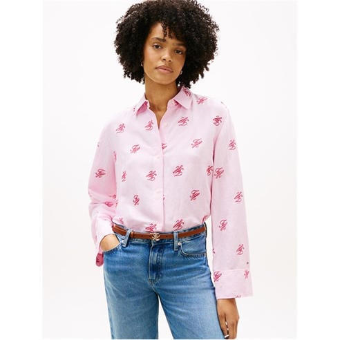 Tommy Hilfiger - Women's Long Sleeve Plain Shirt