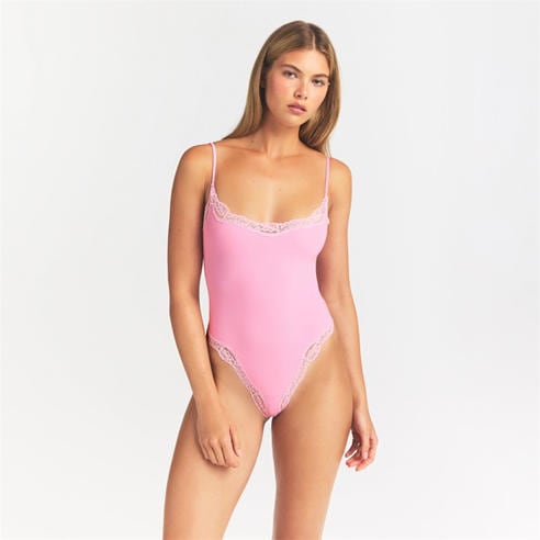 SKIMS - Womens Fits Everybody Lace Cami Bodysuit