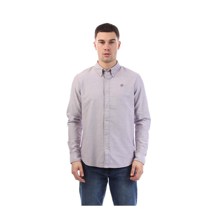 Timberland Oxford Shirt – Purple