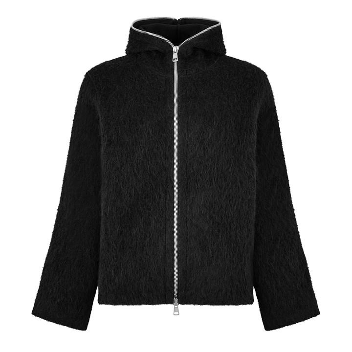 Our Legacy Men's Black Full Zip Hoodie Large
