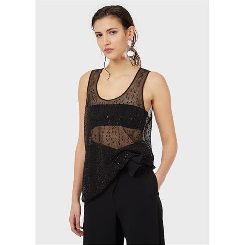 Emporio Armani - Women's Evening Sleeveless Shirt