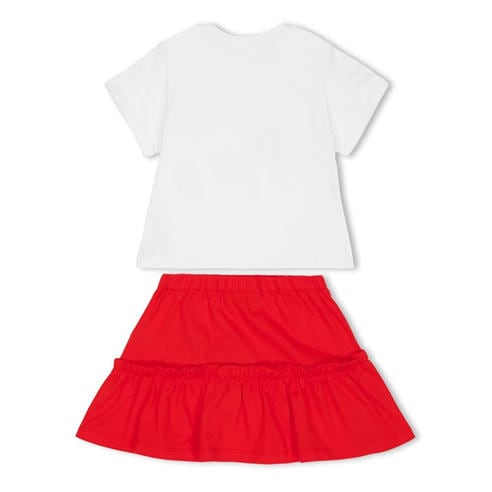 MOSCHINO - Kids' T-Shirt and Skirt Set