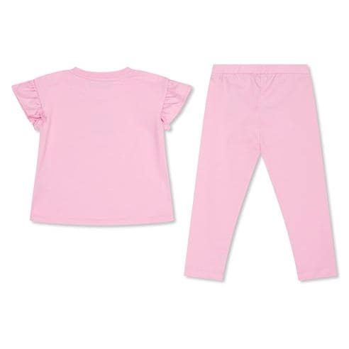 MOSCHINO - Kids' T-Shirt and Leggings Set