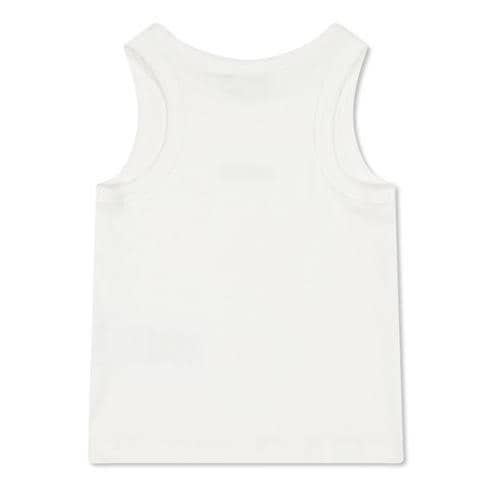 MOSCHINO - Kids' Logo T Short Sleeve Crop Top