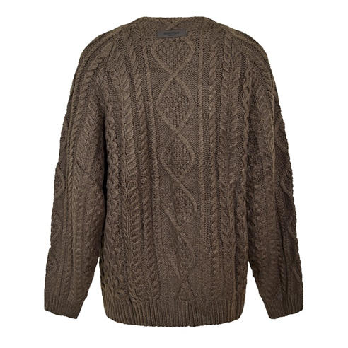 FEAR OF GOD ESSENTIALS - Men's Cable Knit Jumper