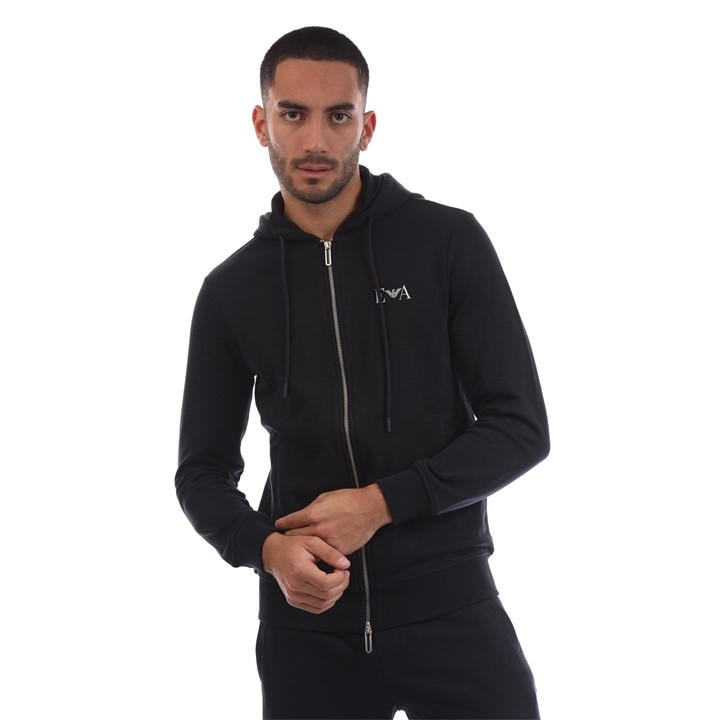 Emporio Armani Men's Blue Crew Neck Jumper - XL