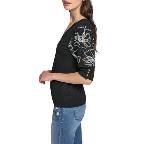 KARL LAGERFELD - Women's Sportswear Knitted Top