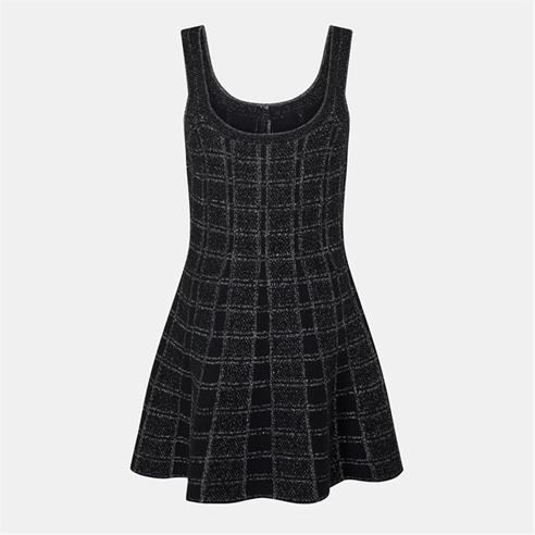 GUCCI - Lamé Button Dress