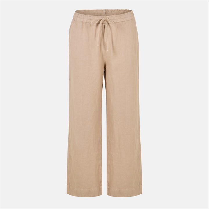 Velvet By Graham And Spencer Women's Green Velvet Linen Trs Size 10