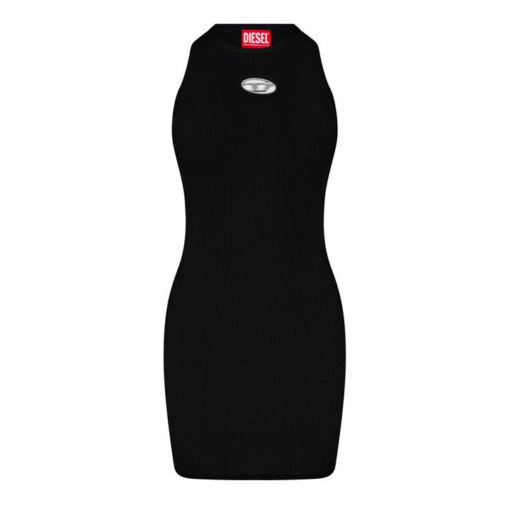 Diesel Women's Black M-Caddix Mini Dress - Size 10