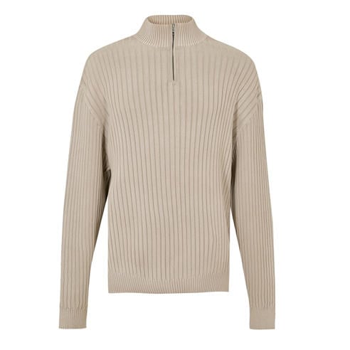BALENCIAGA - Men's 1/4 Zip Knitted Top