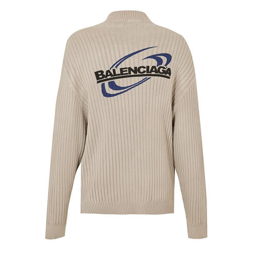 BALENCIAGA - Men's 1/4 Zip Knitted Top