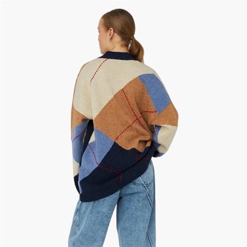 STELLA NOVA - Stella Nova Back to school Maxi Cardigan - Blue Sea