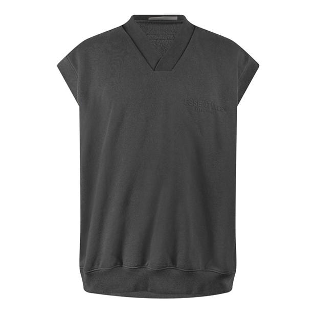 Wood - FEAR OF GOD ESSENTIALS - Men's Knitted Sweater Vest