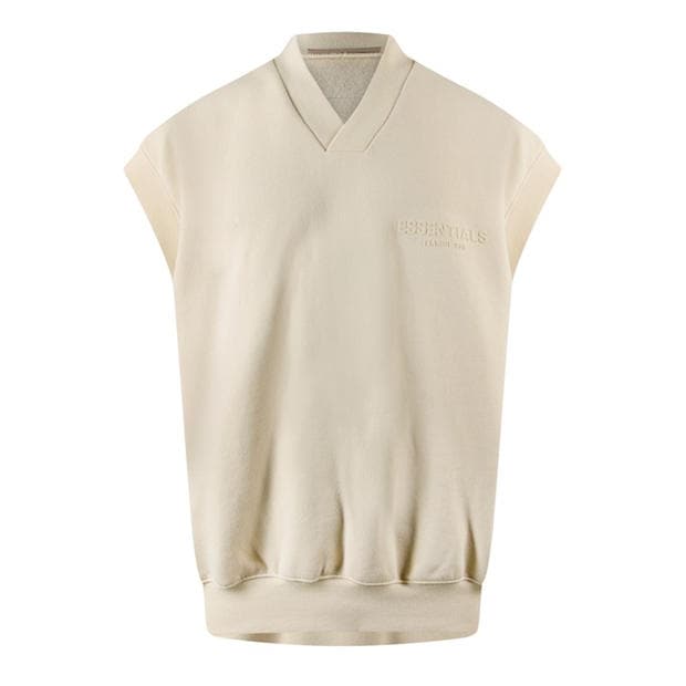 Wood - FEAR OF GOD ESSENTIALS - Men's Knitted Sweater Vest