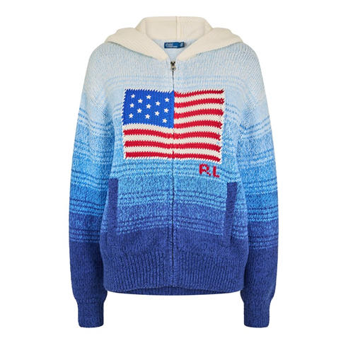 POLO RALPH LAUREN - Polo Flag Cardigan Ld61