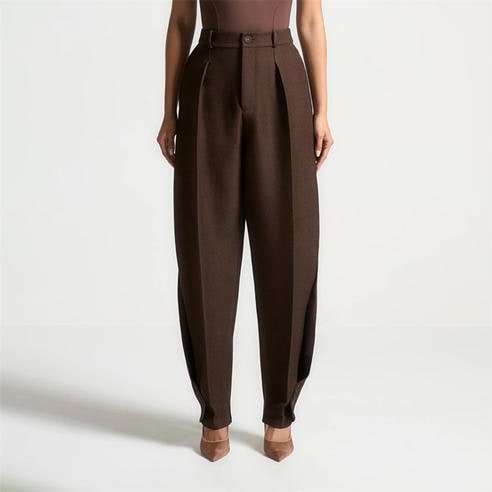 MANIERE DE VOIR - Women’s Twist Leg Tailored Trousers