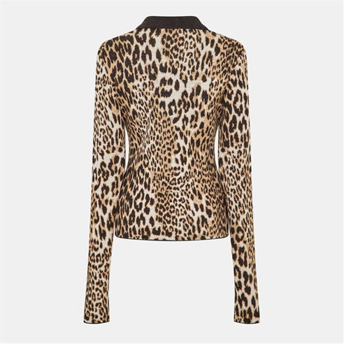 GANNI - Ganni Jqrd Knit Polo Ld99