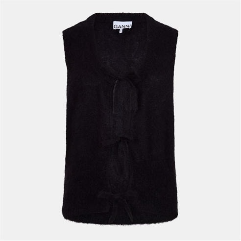 GANNI - Women's Mohair Sweater Vest
