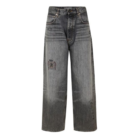 BALENCIAGA - Men's Wide Leg Jeans