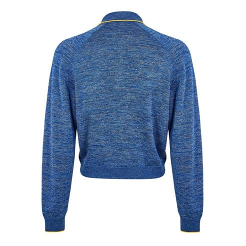 VERSACE - Men's Full Zip Knitted Top