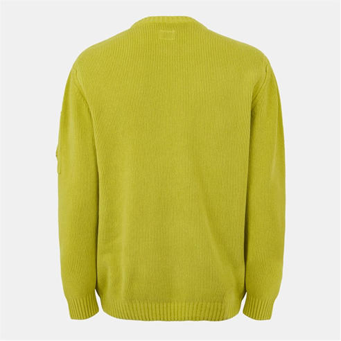 CP Company - Men's Chenille Lens Knit Crew Neck Jumper