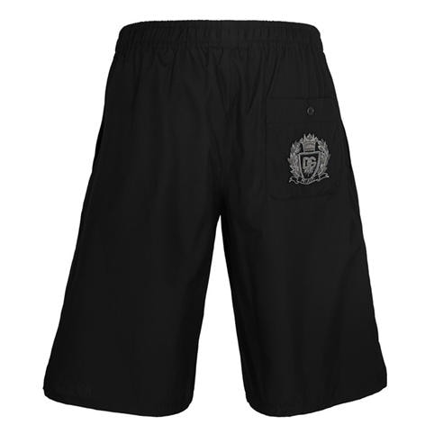 DOLCE AND GABBANA - Men's Linen Woven Tracksuit Shorts