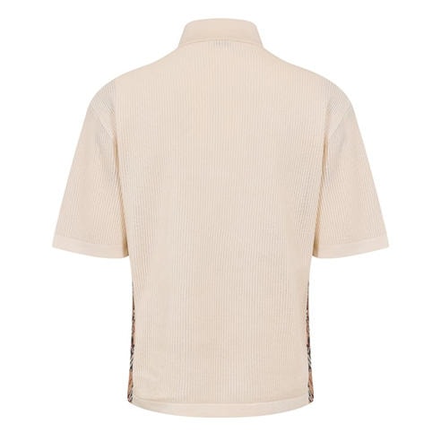BURBERRY - Men's Knitted Short Sleeve Polo Shirt