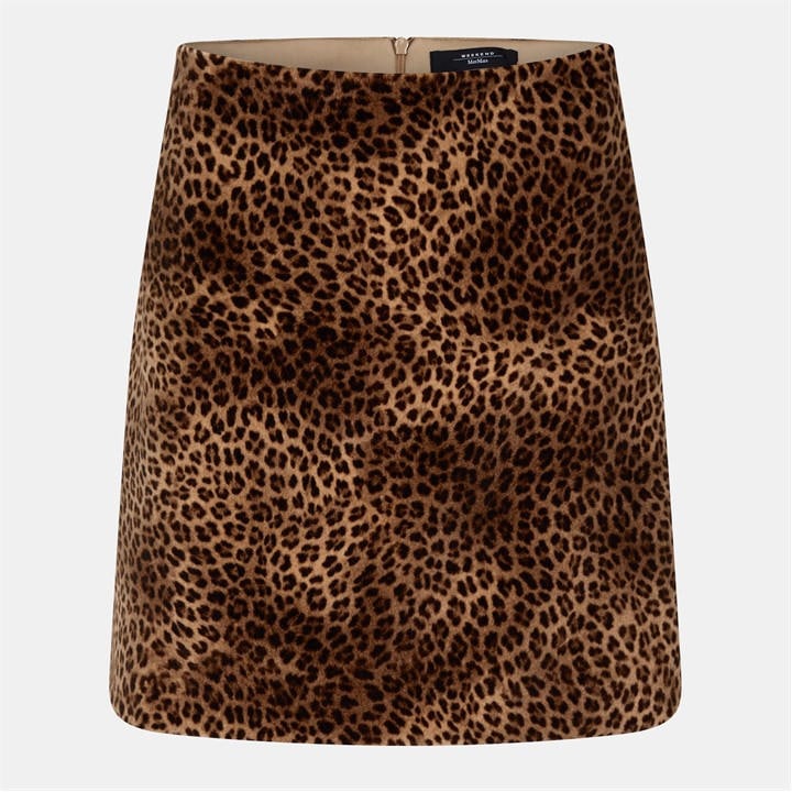 Weekend Max Mara Women's Brown Disco Midi Skirt