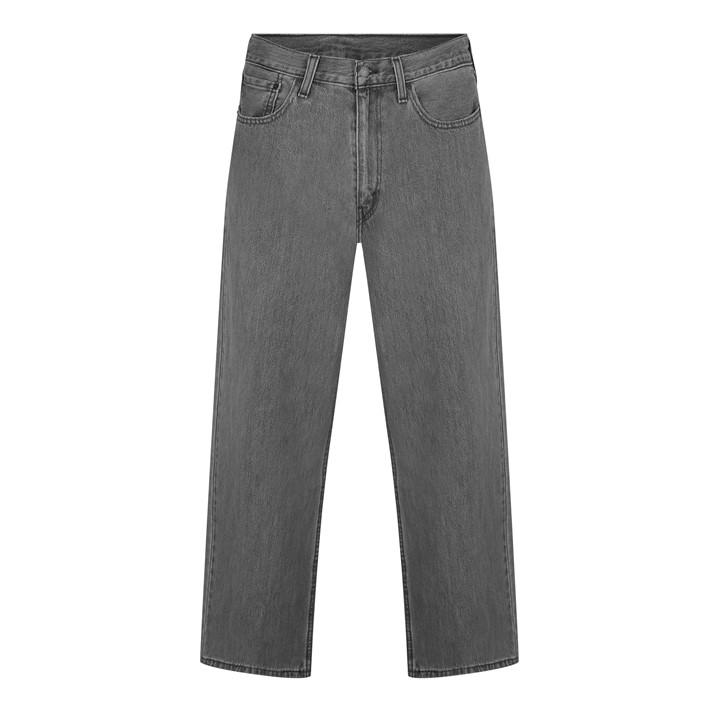 Levis Men's Grey Baggy Wide Leg Jeans