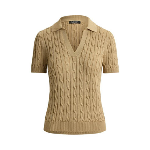 Lauren by Ralph Lauren - Women's Knitted Short Sleeve Polo Shirt