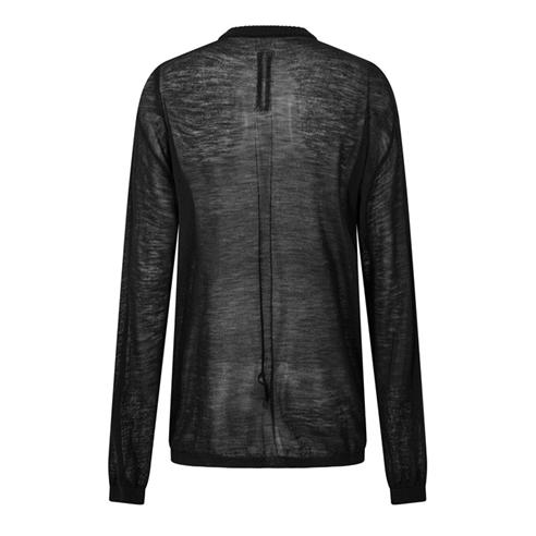RICK OWENS - Men's Temple Sheer Sweat Crew Neck Jumper