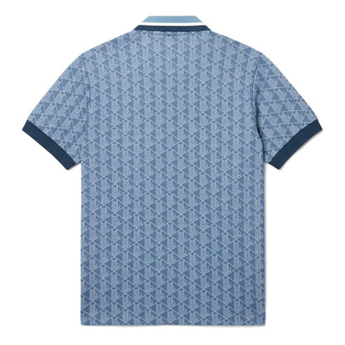 Lacoste - Classic-Fit Monogram Jacquard Polo Shirt