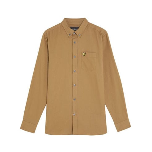 Lyle and Scott - Plain Flannel Shirt
