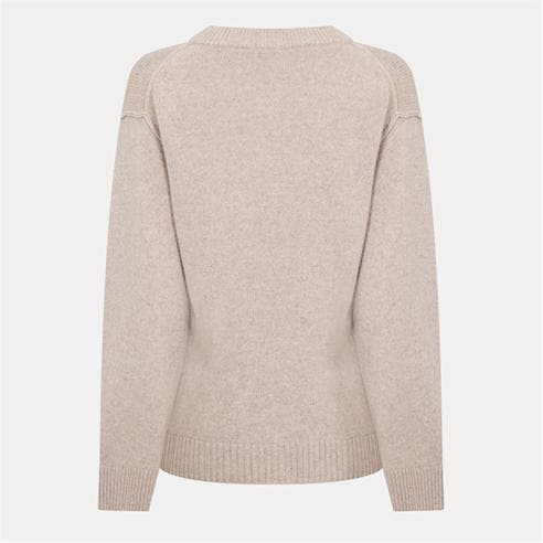 GANNI - Women's Wool Mix V-Neck Jumper