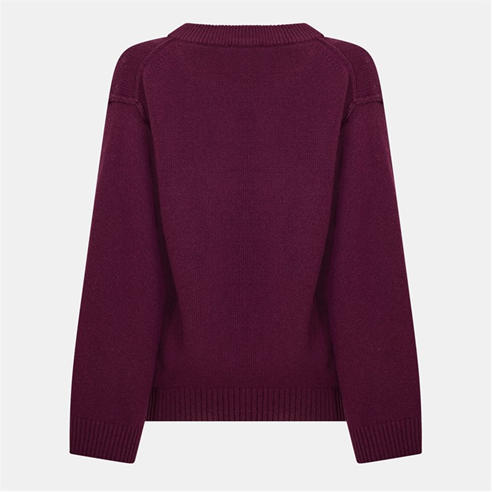 GANNI - Women's Wool Mix V-Neck Jumper