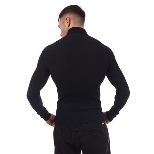 Off White - Diagonals Knit Turtleneck Sweatshirt