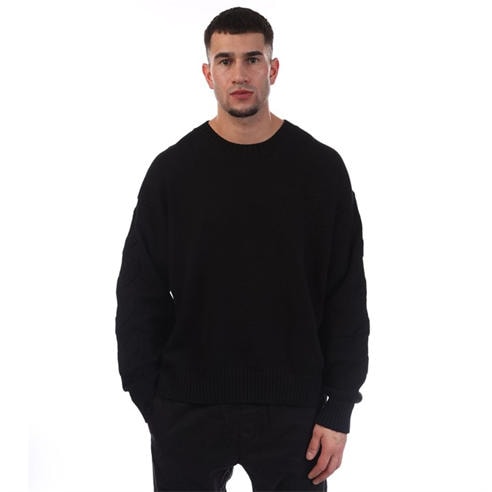 Off White - 3D Diagonal Knit Crewneck Sweatshirt
