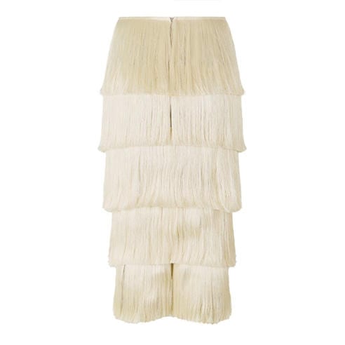 PATBO - Women's Lila Fringe Midi Skirt